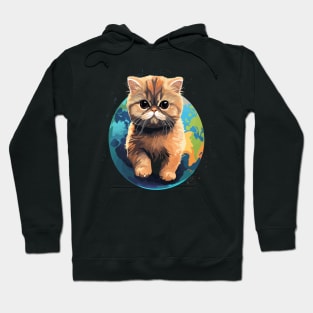 Exotic Shorthair Earth Day Hoodie